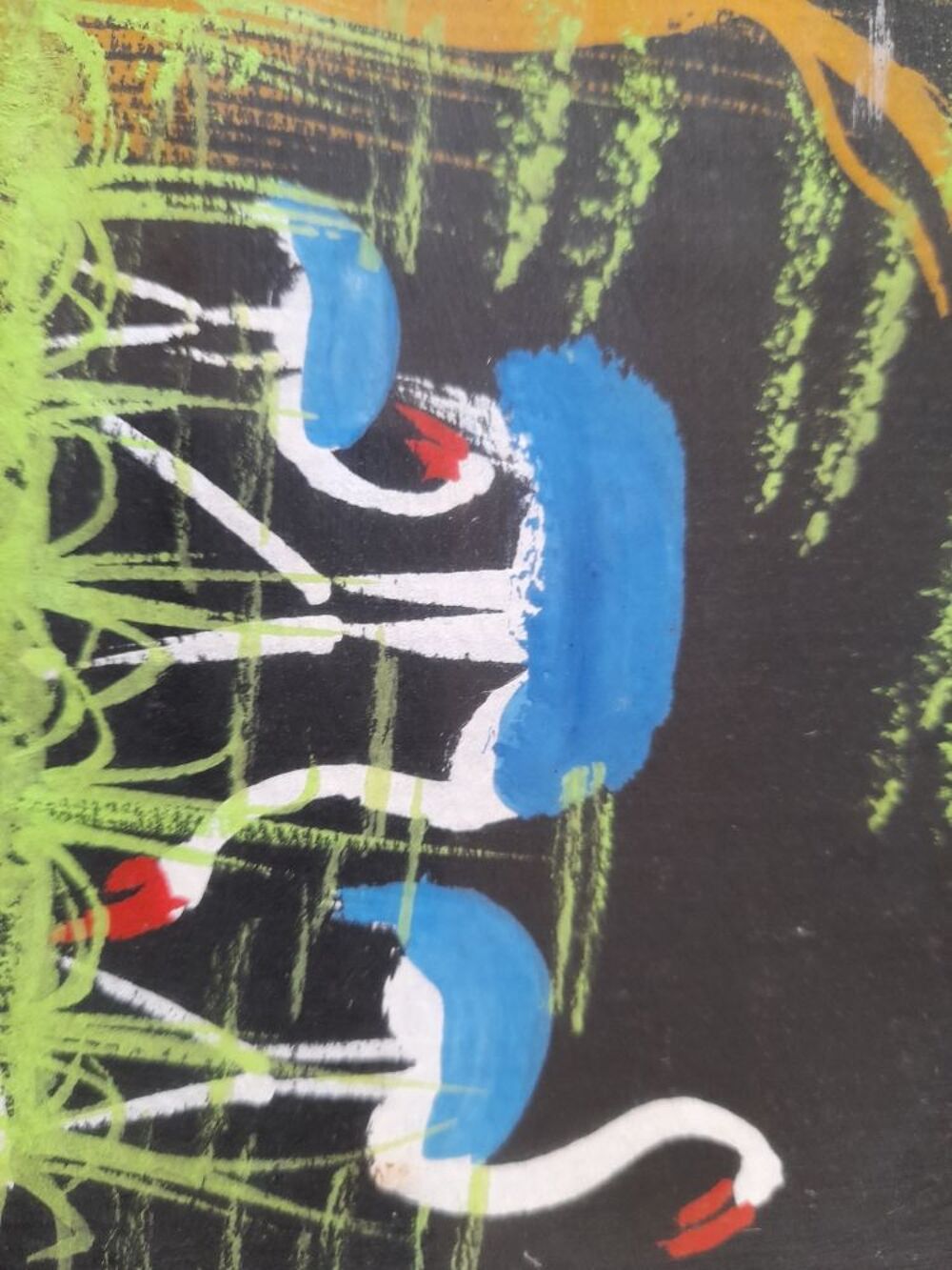 tableau sous verte sign&eacute; m.bonaj Décoration