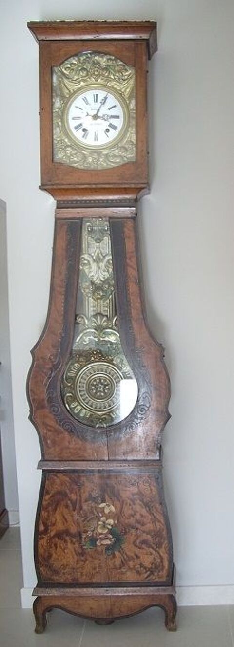 Horloge Comtoise 19ème Siècle modèle rare 1250 Les Sables-d'Olonne (85)