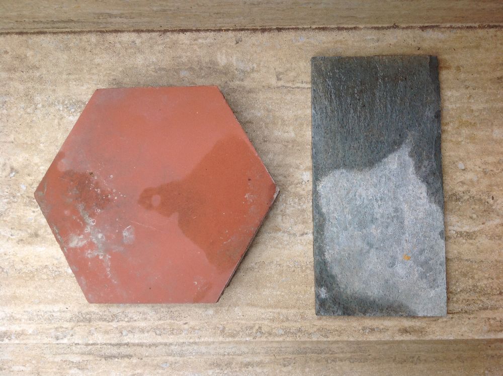 Tomettes et plaques d'ardoise Bricolage