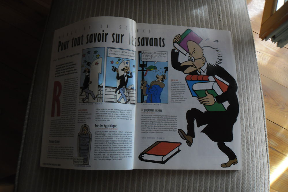 Tintin chez les savants Livres et BD