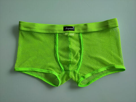 Boxer r�sille transparent vert menthe taille M 8 Bourg-Blanc (29)