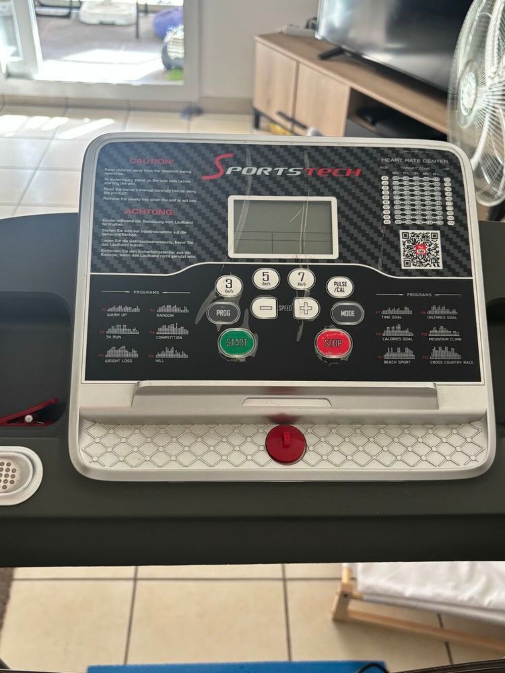 tapis de course &eacute;lectrique Sports