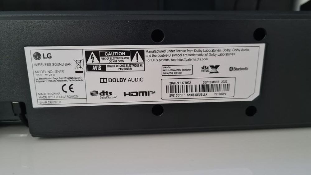 BARRE DE SON LG Audio et hifi