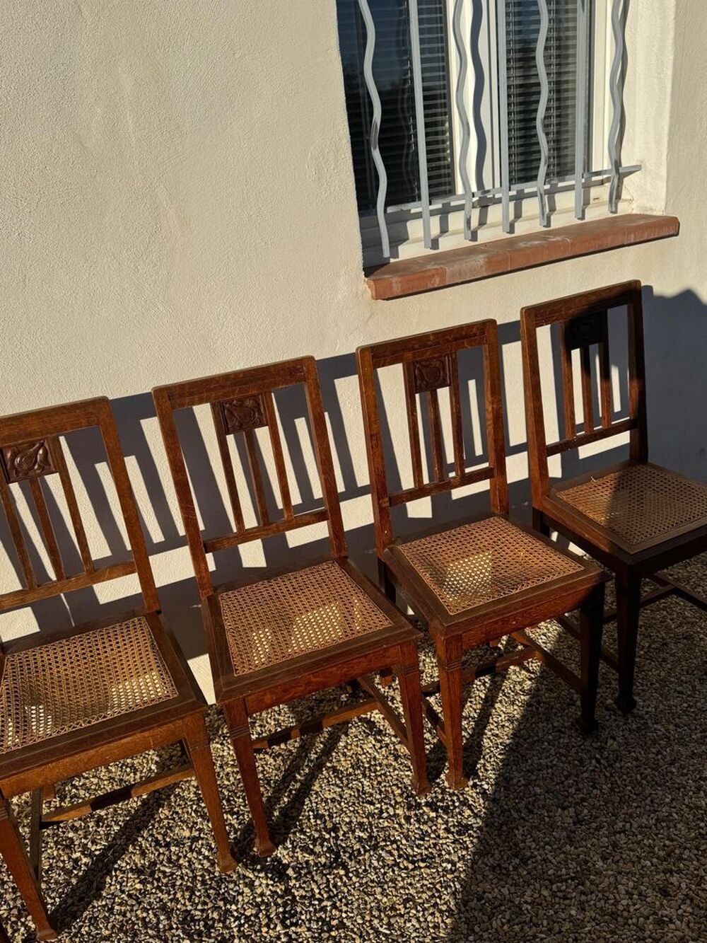 Lot de 5 chaises 1930 Meubles