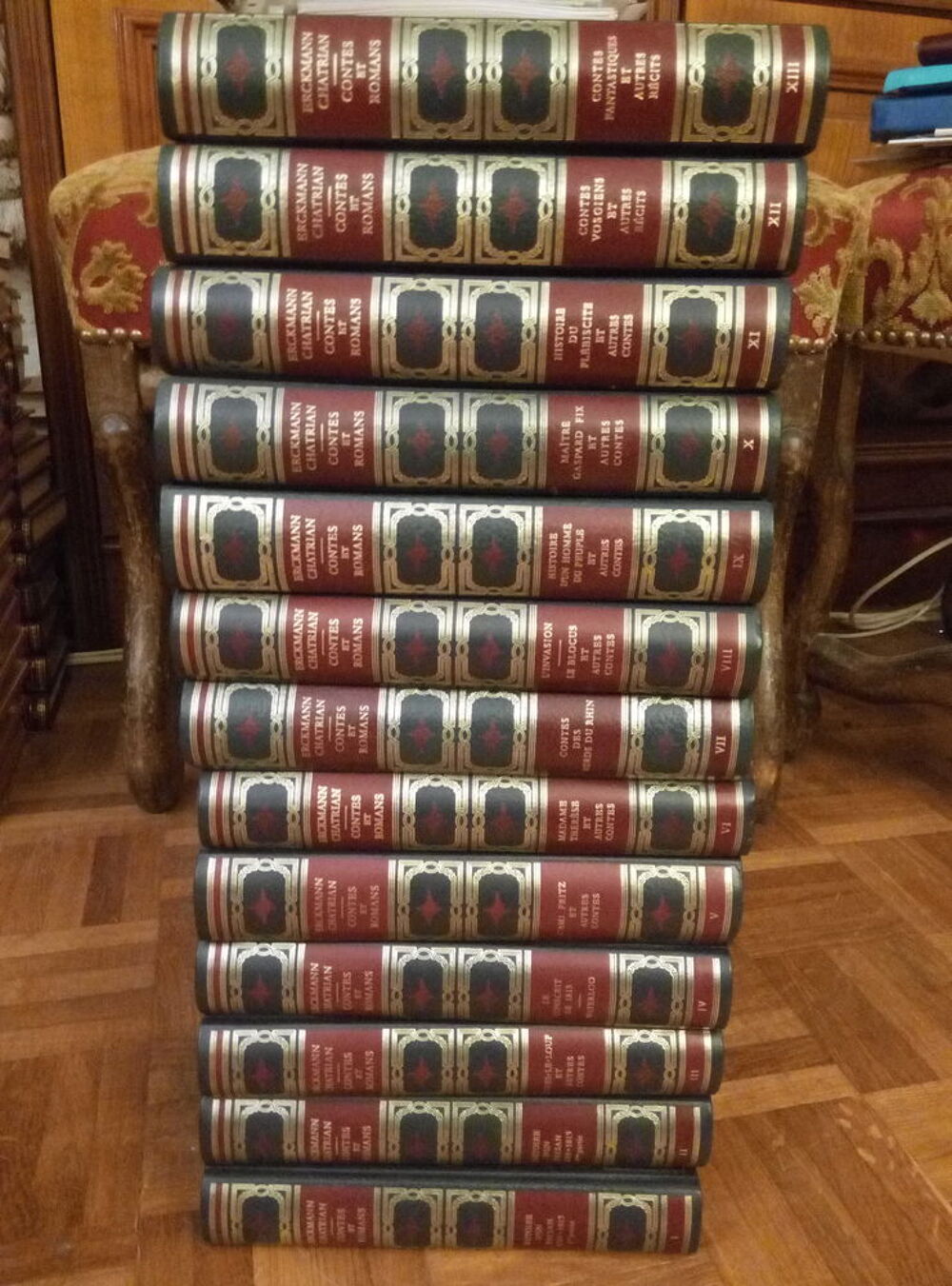 Erckmann-Chatrian - Contes et Romans Nationaux et Populaires Livres et BD