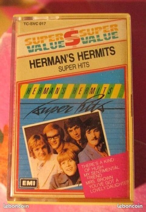 Cassette audio Herman's Hermits 5 H�rouville-Saint-Clair (14)