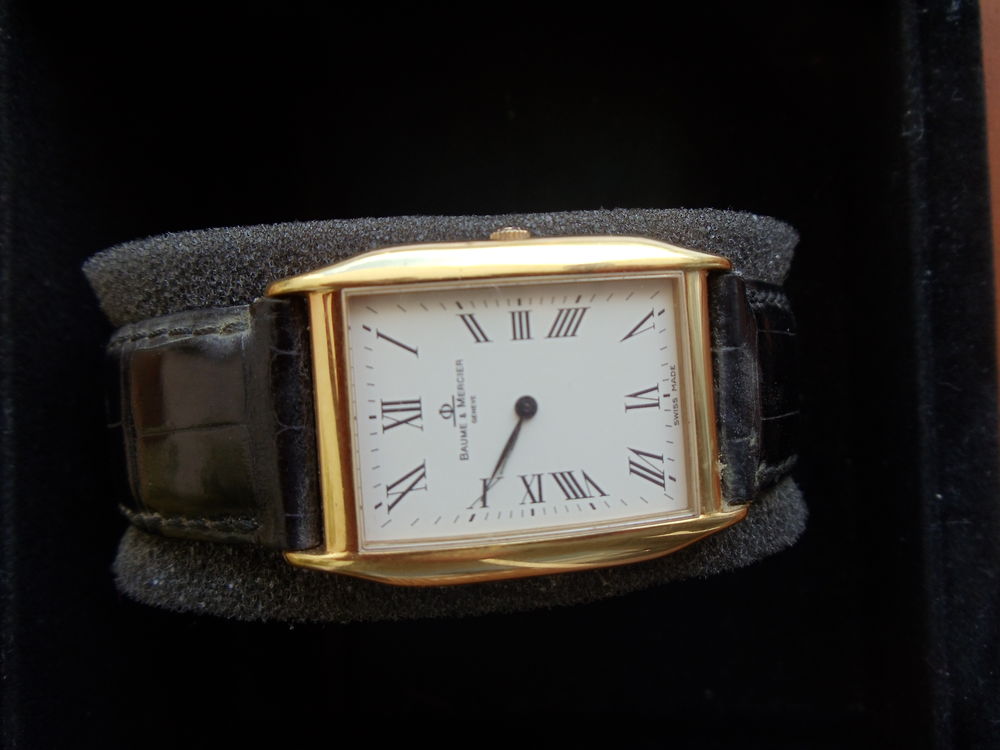Baume et Mercier homme Hampton OR 18 carats. Bijoux et montres