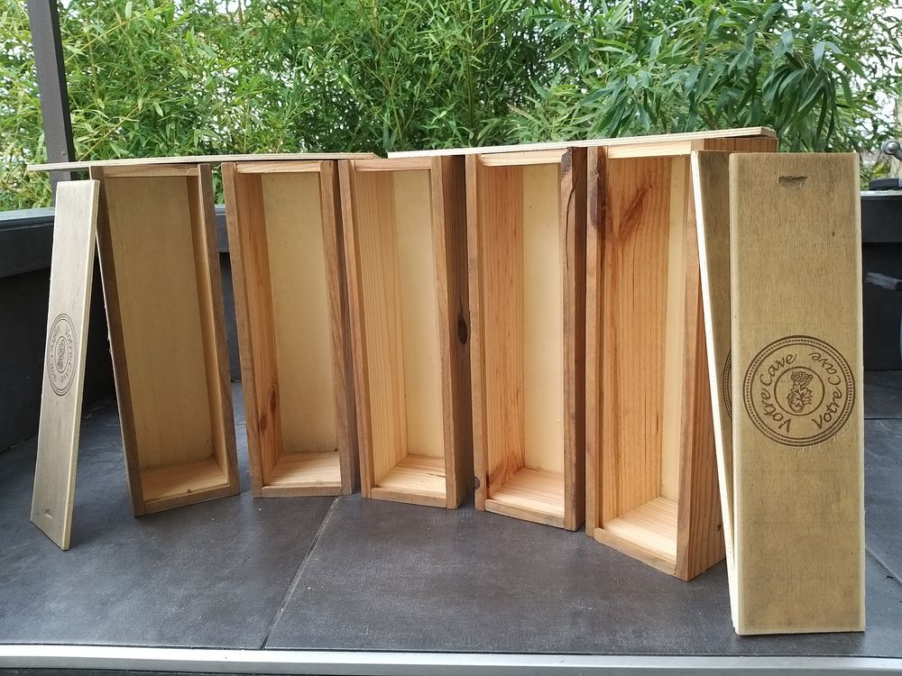 Envoi de caisses de vin bois Décoration