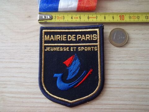écusson mairie Paris jeunesse et sport insigne collection 4 Valognes (50)