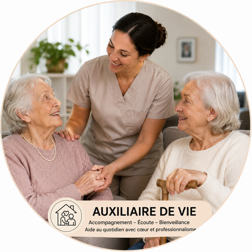   Auxiliaire de vie expérimentée ? 15ans d'expérience 