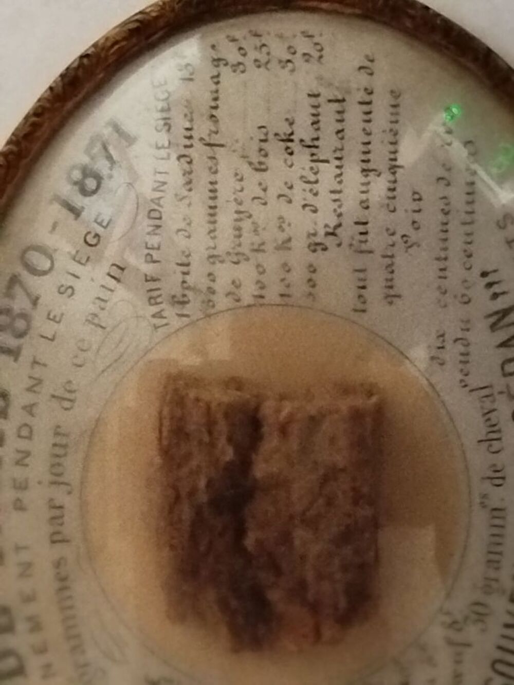 M&eacute;daillon Historique Si&egrave;ge de Paris 1870-1871 