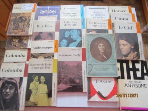 lot de manuels classiques litt�rature fran�aise Chanteloup-en-Brie (77)