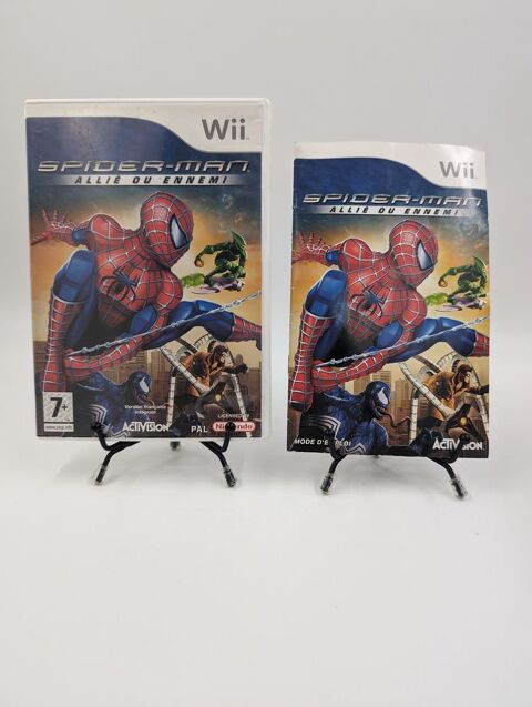 Jeu Nintendo Wii Spider-Man Allié ou Ennemi complet 13 Vulbens (74)