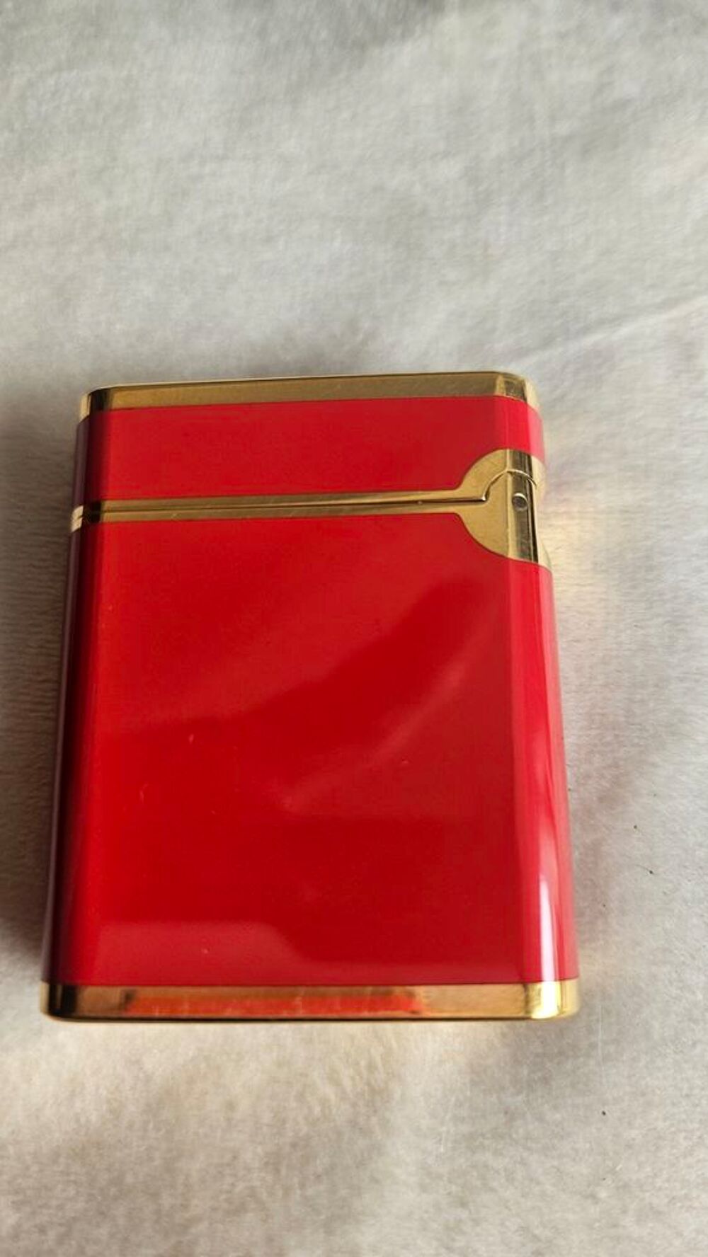 Briquet DUPONT plaque or et laque de chine Bijoux et montres