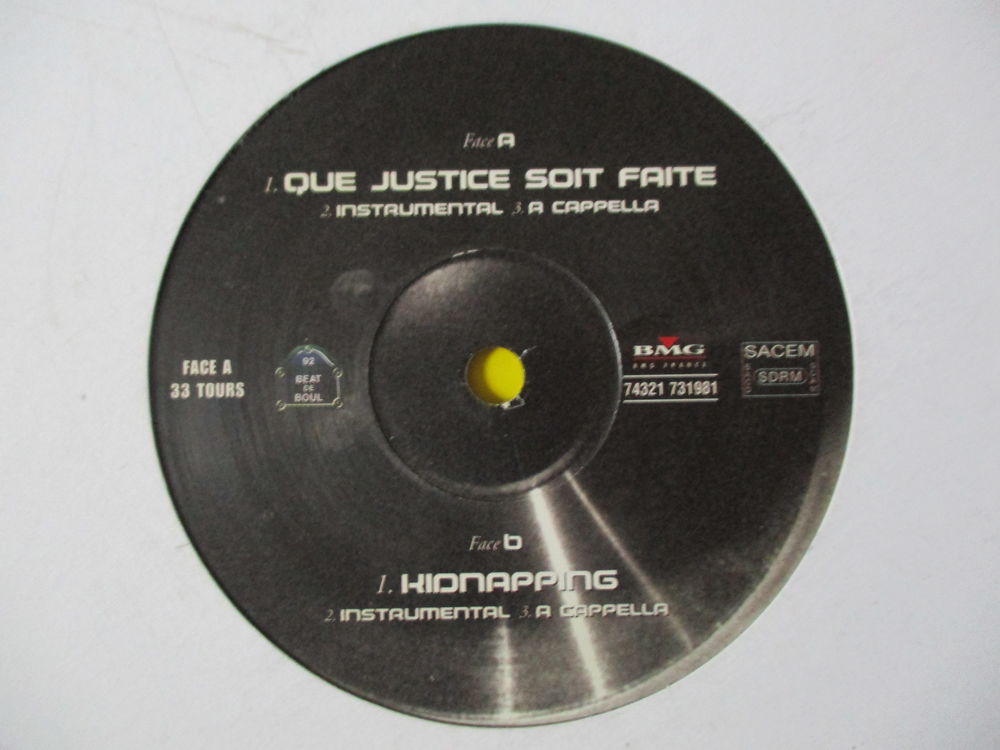 BEAT DE BOUL SAGE PO LIM ZOXEA MAXI 45 CD et vinyles