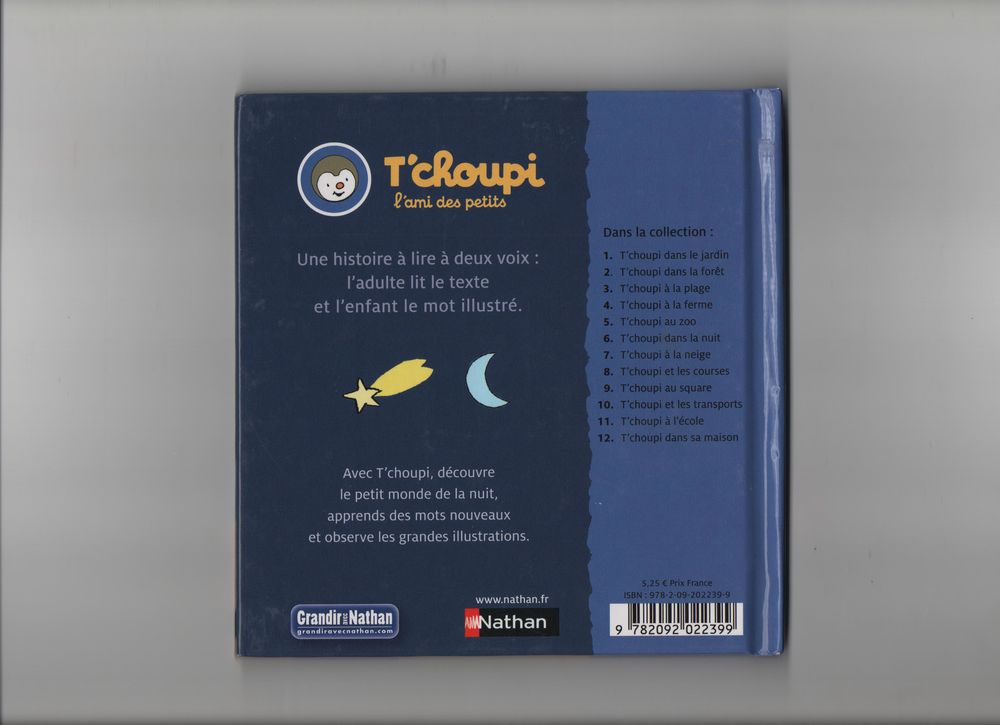 T'choupi dans la nuit - Thierry Courtin Livres et BD