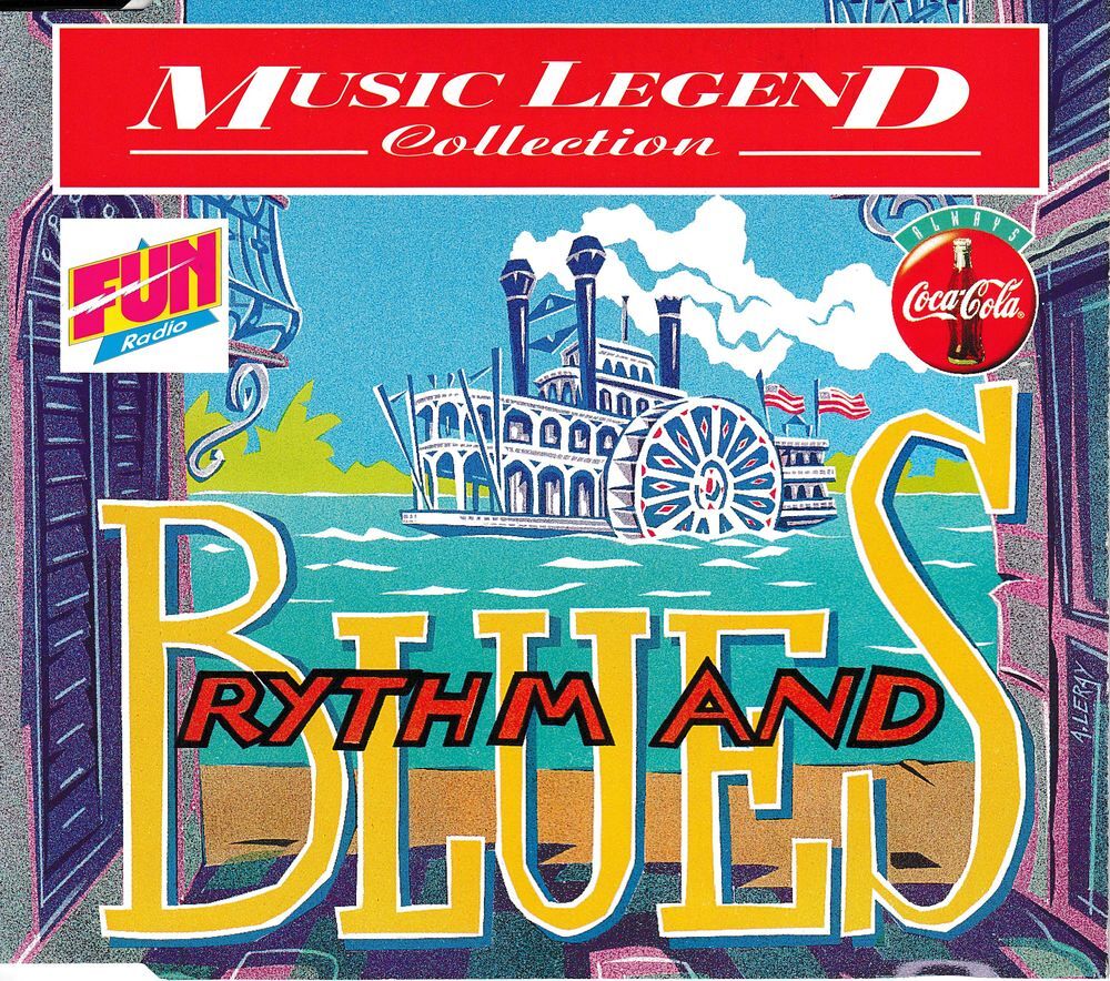 CD Coca-Cola Rythm &amp; Blues Music Legend - Objet Publicitaire CD et vinyles