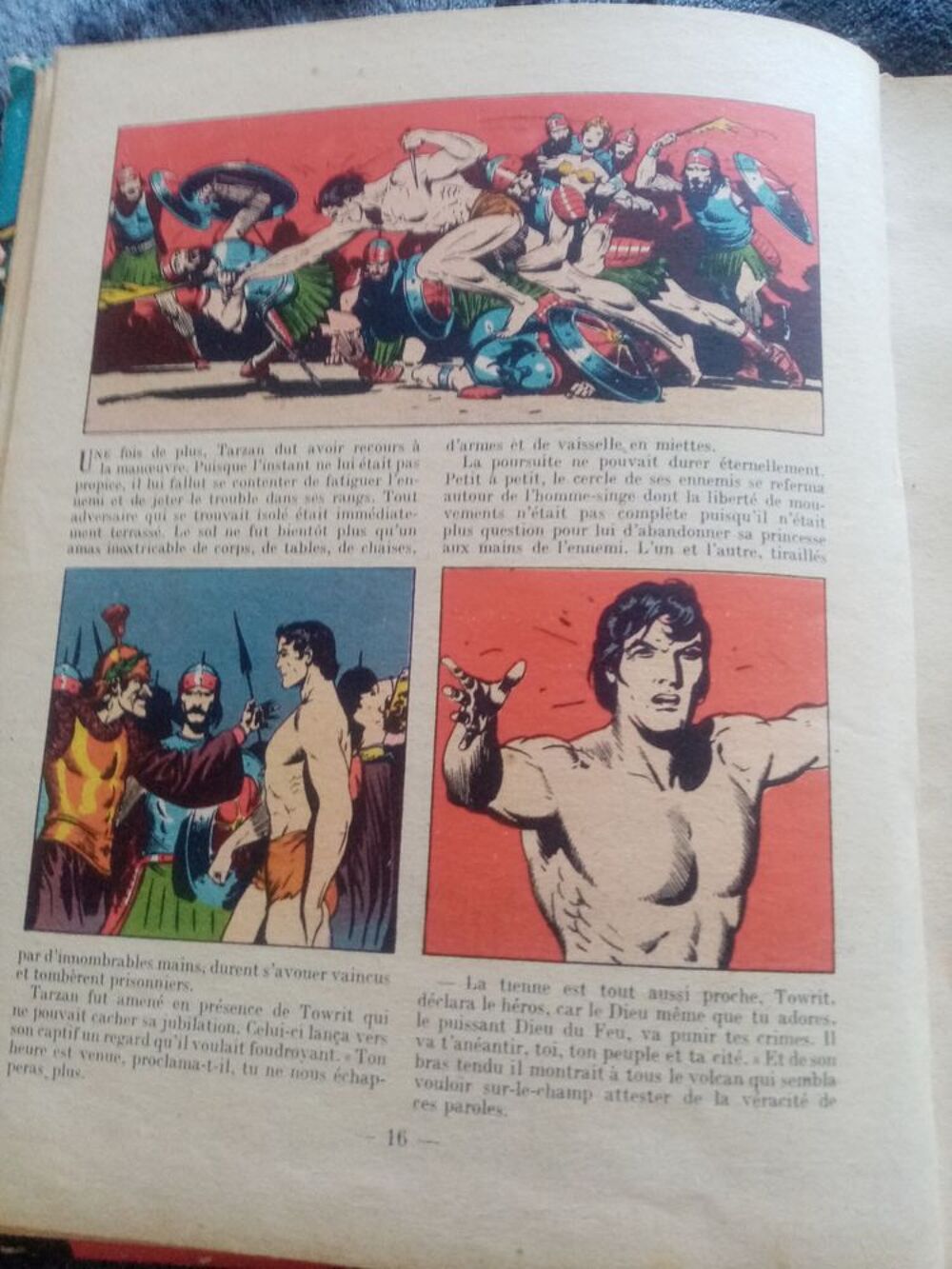 Livre Vintage "Tarzan le Sauveur" - &Eacute;ditions Hachette 1947, Livres et BD