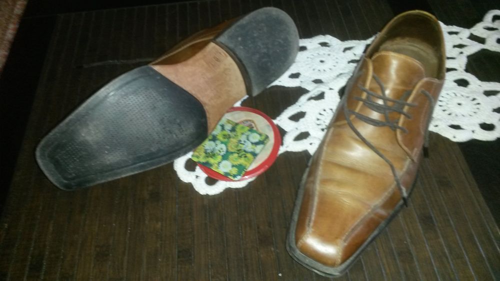 chaussures marron clair ITALIENNES 43 Chaussures