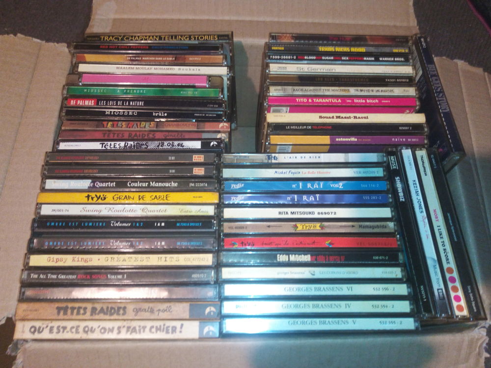 CD vari&eacute;t&eacute; Fran&ccedil;aise et Internationale CD et vinyles
