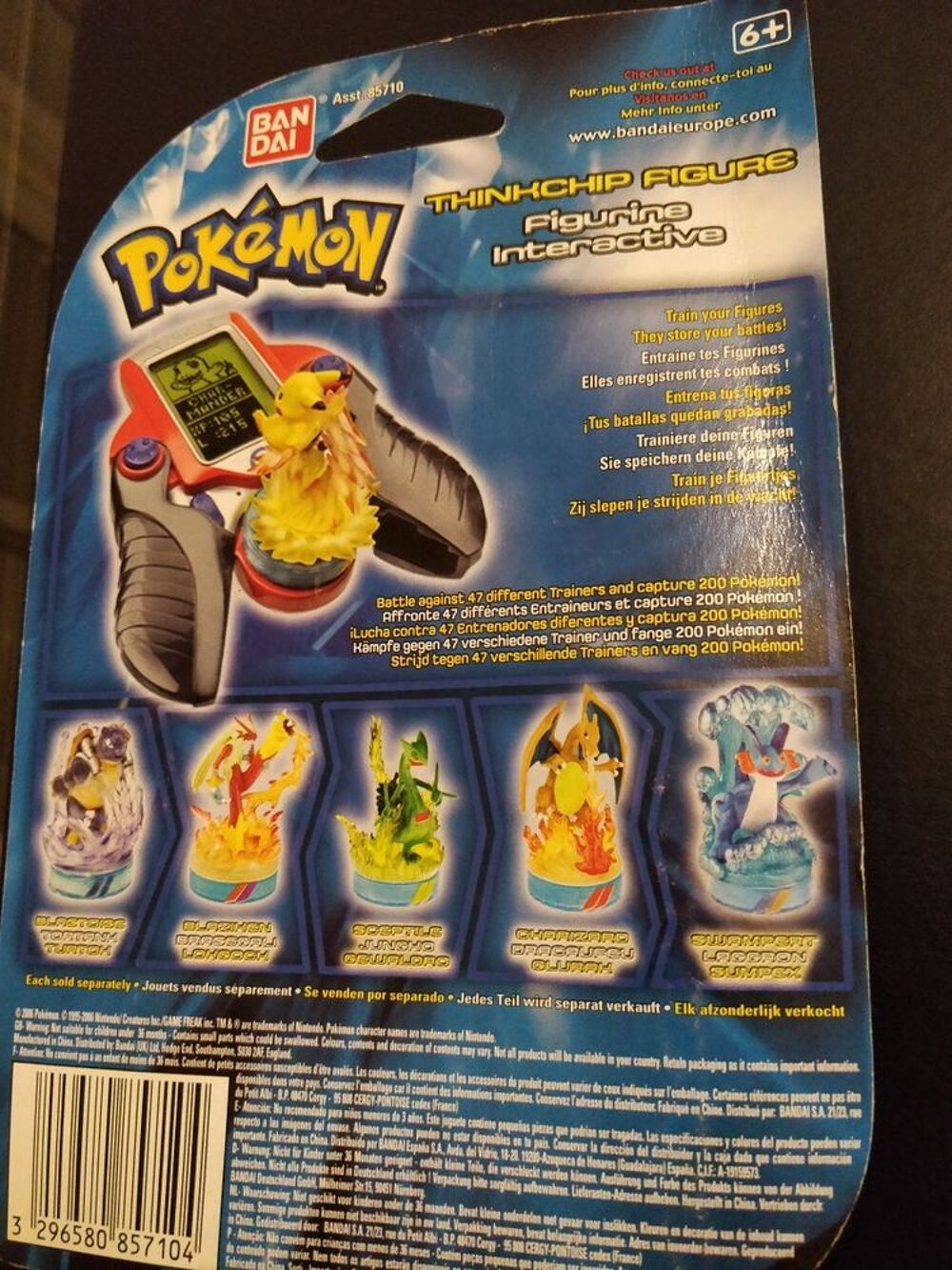 Pok&eacute;mon Thinkchip base figurine interactive charizard feu Jeux / jouets
