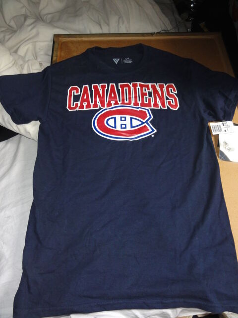 Tee shirt des Canadiens Montral Bleu Taille S 100% cotton 39 Antony (92)
