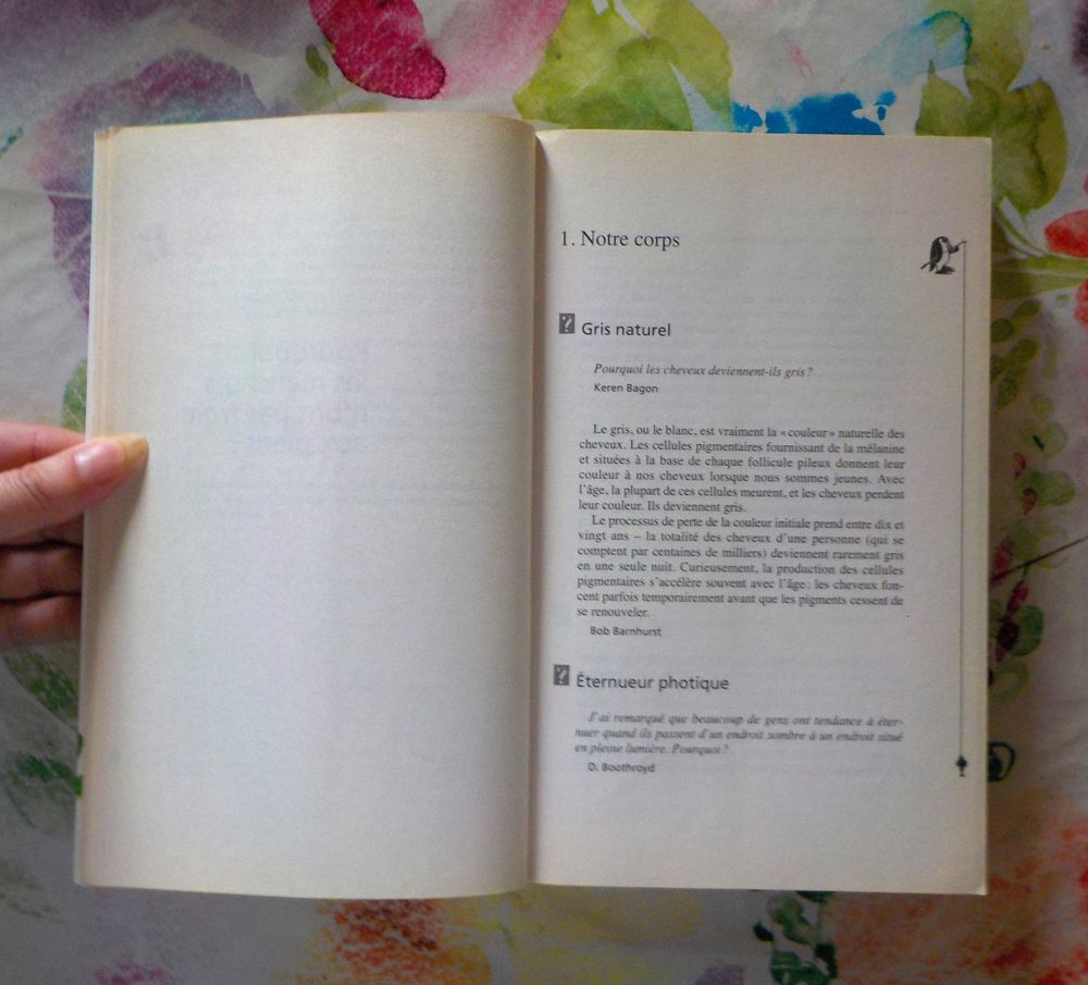 POURQUOI LES MANCHOTS N'ONT PAS FROID AUX PIEDS ? MAIS QUI M Livres et BD