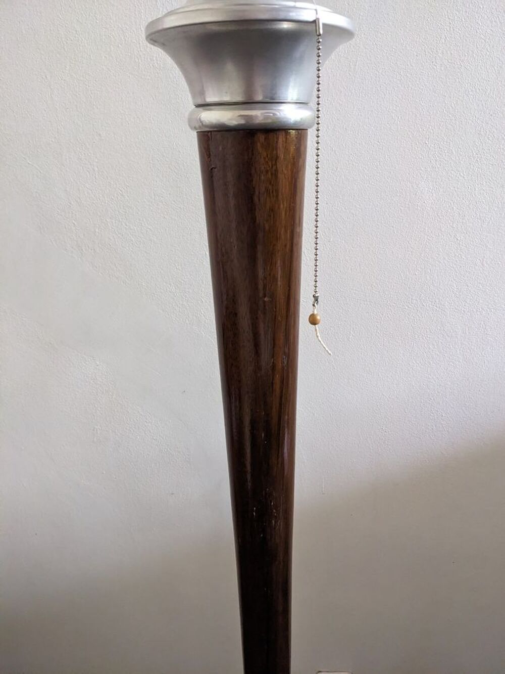 VRAIS GRAND LAMPADAIRE MAZDA &Eacute;POQUE 1930 HAUT DE 1 M&Egrave;TRE 75. Décoration