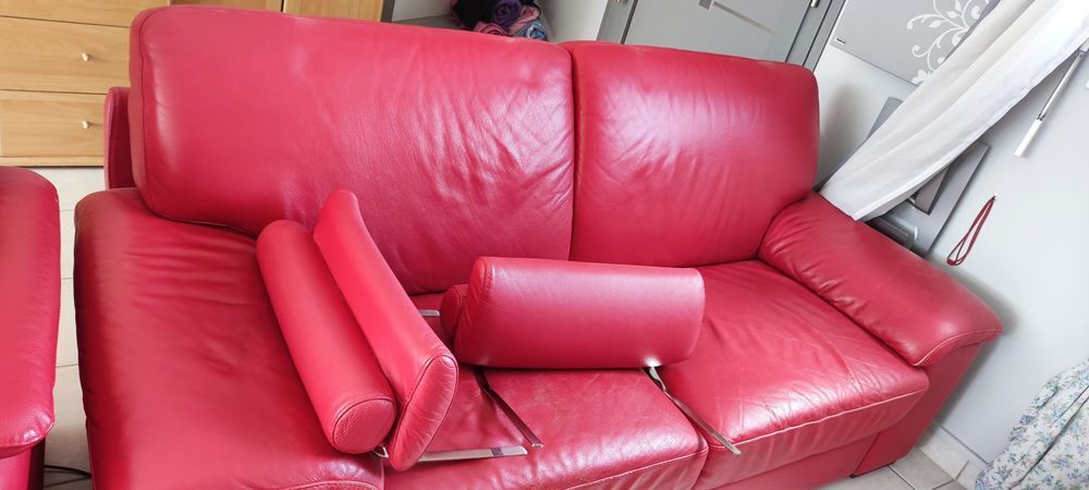 Canape cuir poltrone sofa Meubles