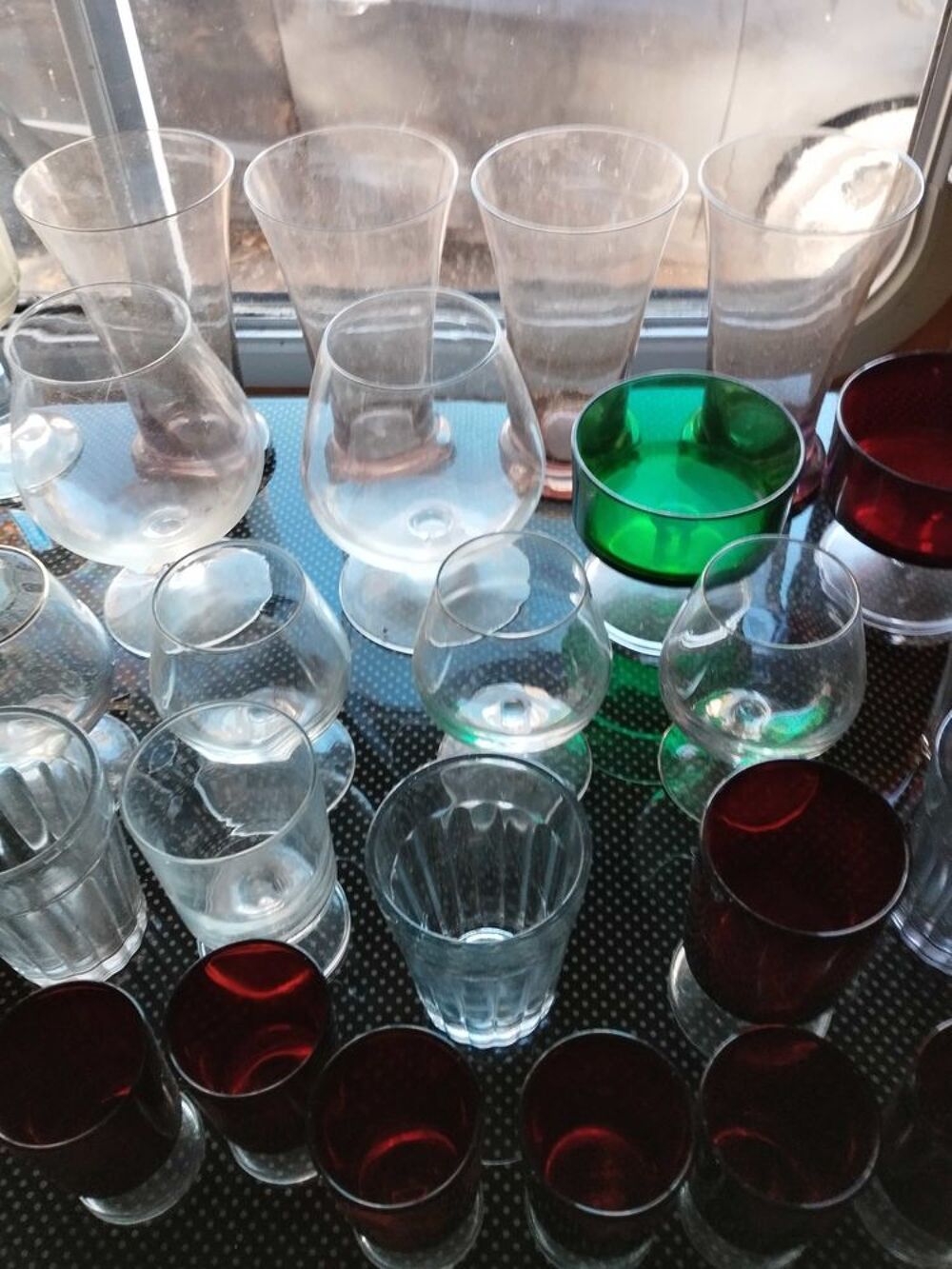 Lot de verre liqueur Décoration
