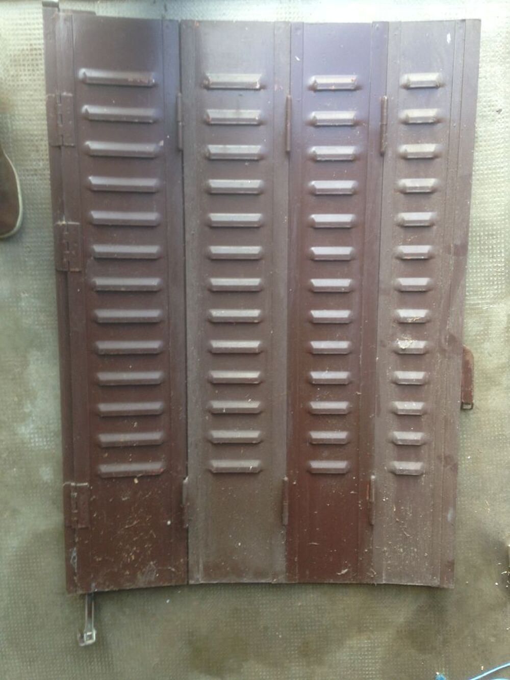 Volets Pliants M&eacute;talliques / Persiennes Bricolage
