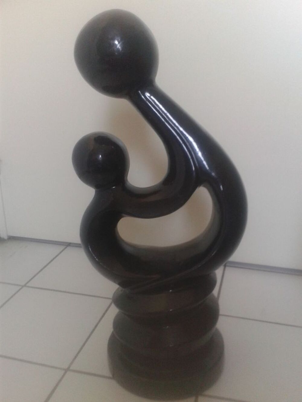 statue "la FEMME ET L'ENFANT Décoration