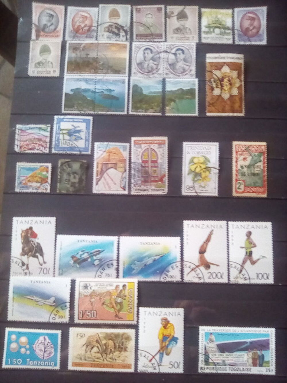 Timbres O et N LOT B 