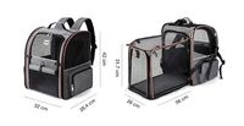   sac de transport multifonctionnel pour petit chien 