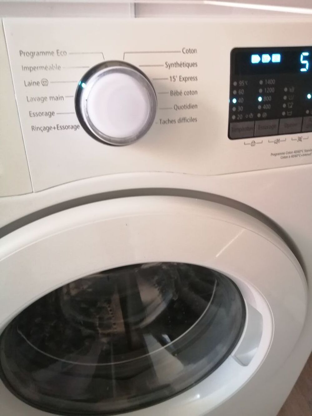 Lave linge Samsung Electroménager