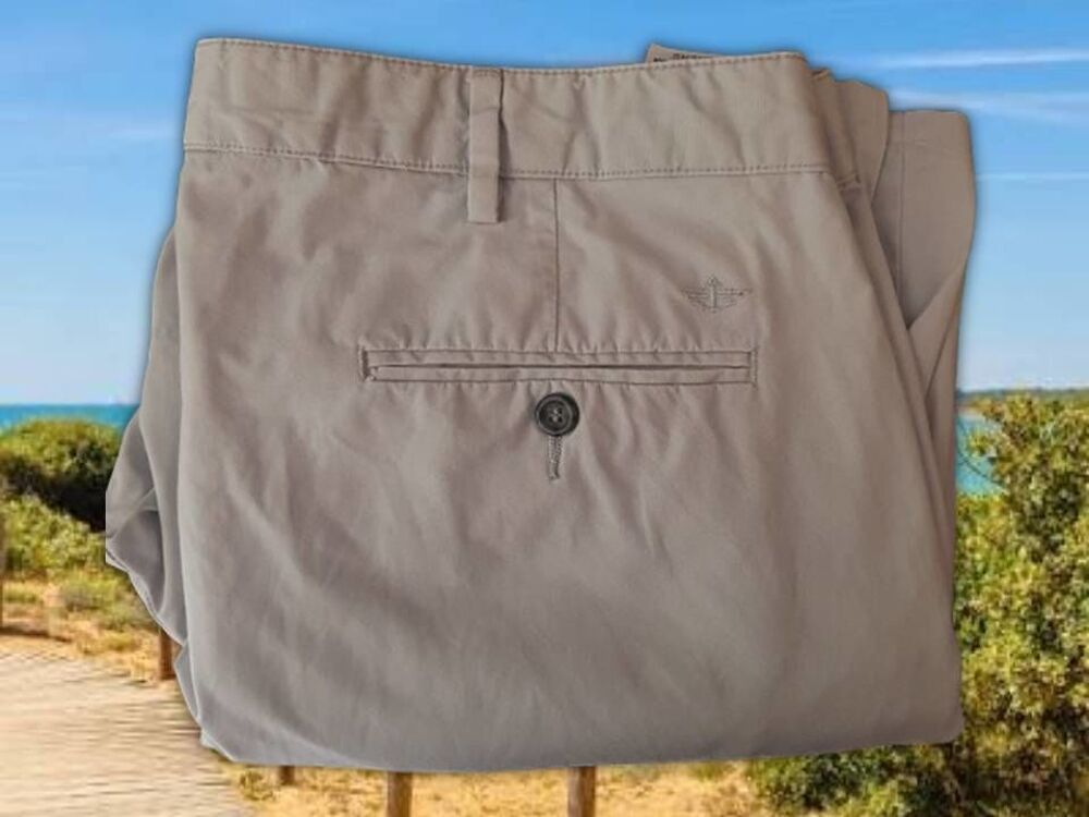 Pantalon Dockers Chinos homme D1 Gris taille W38 - FR48 Vêtements