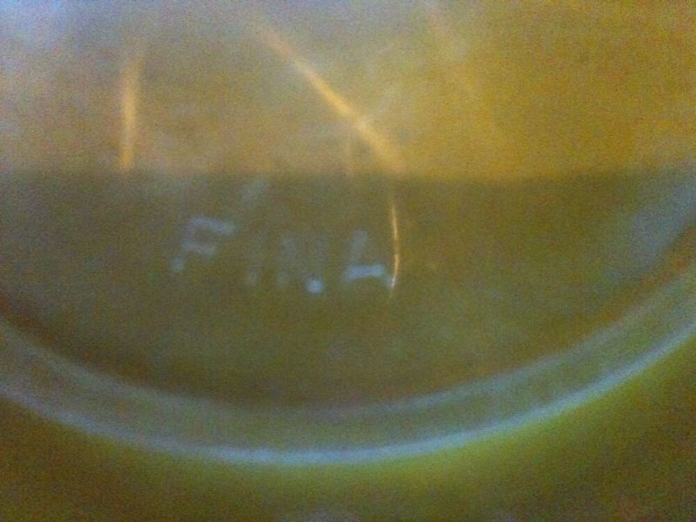 12 verres &agrave; pied pub FINA vintage Cuisine