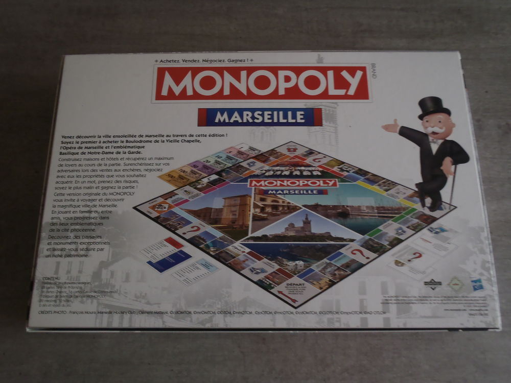 Jeu monopoly Marseille Jeux / jouets