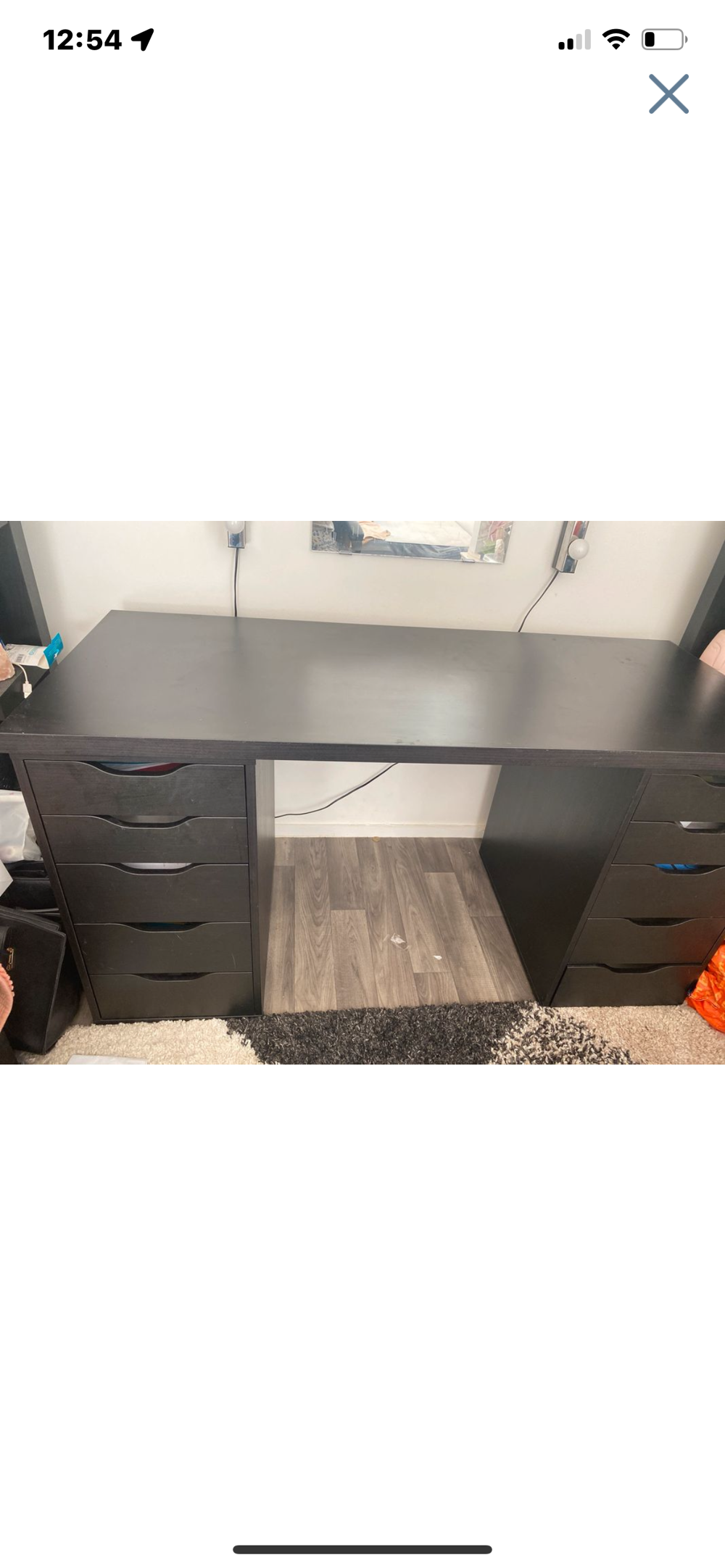 Bureau noir Meubles