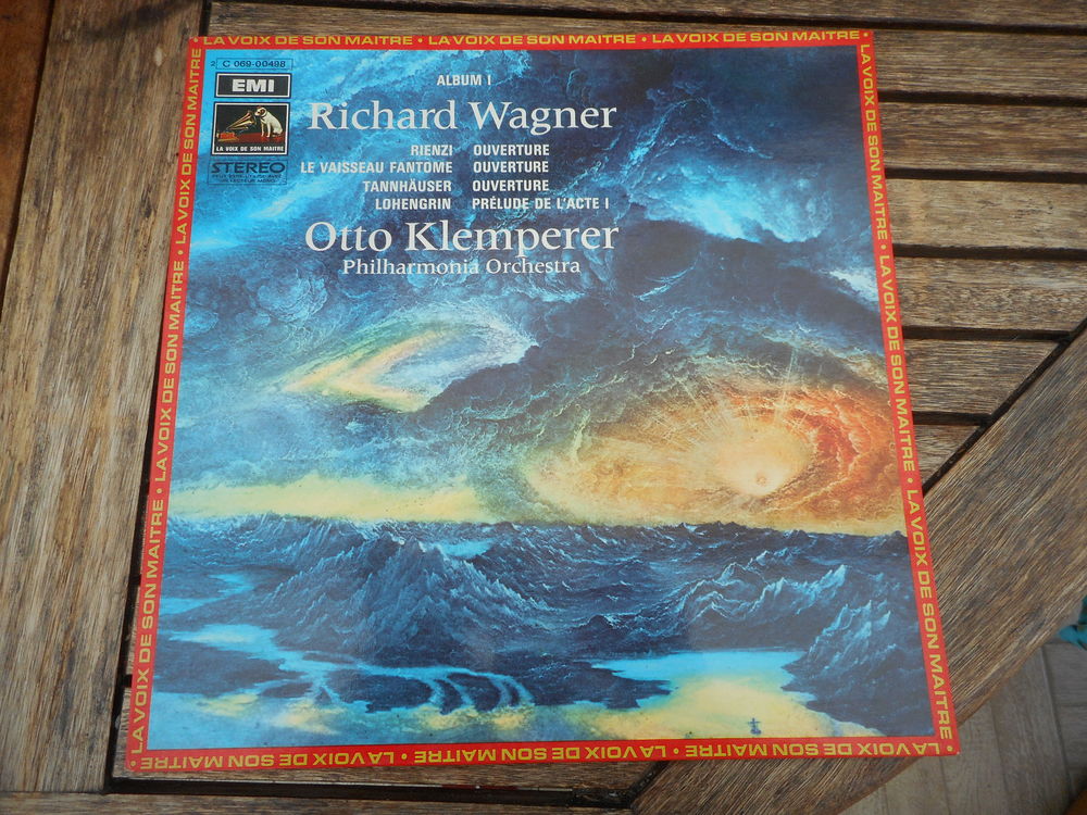 Disque vinyl Richard Wagner Otto Klemperer album I CD et vinyles