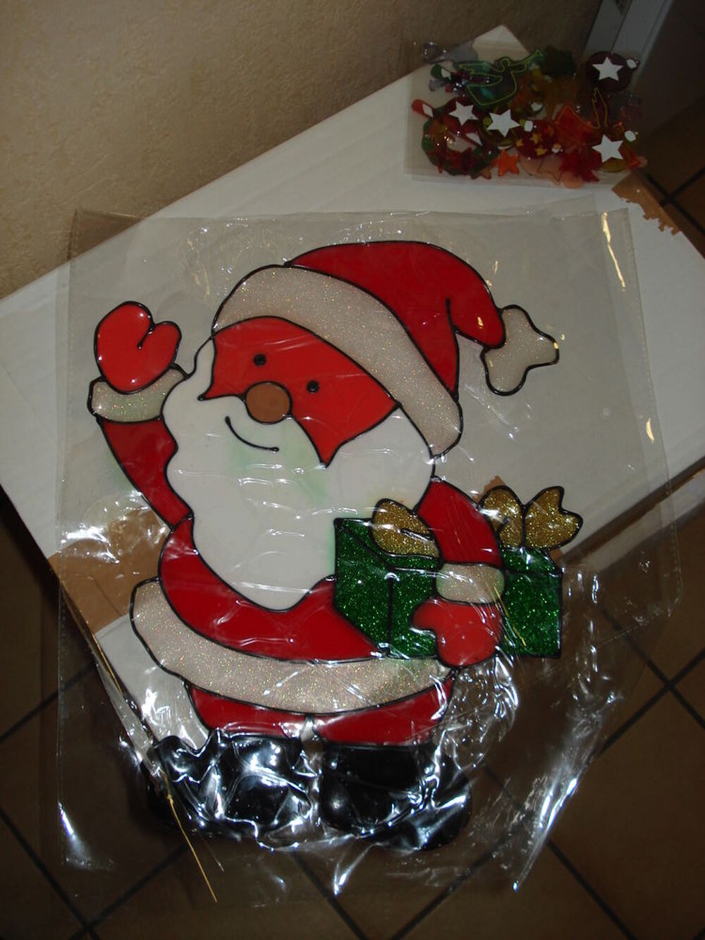 d&eacute;corations qui se positionnent et se retirent sur no&euml;l Décoration