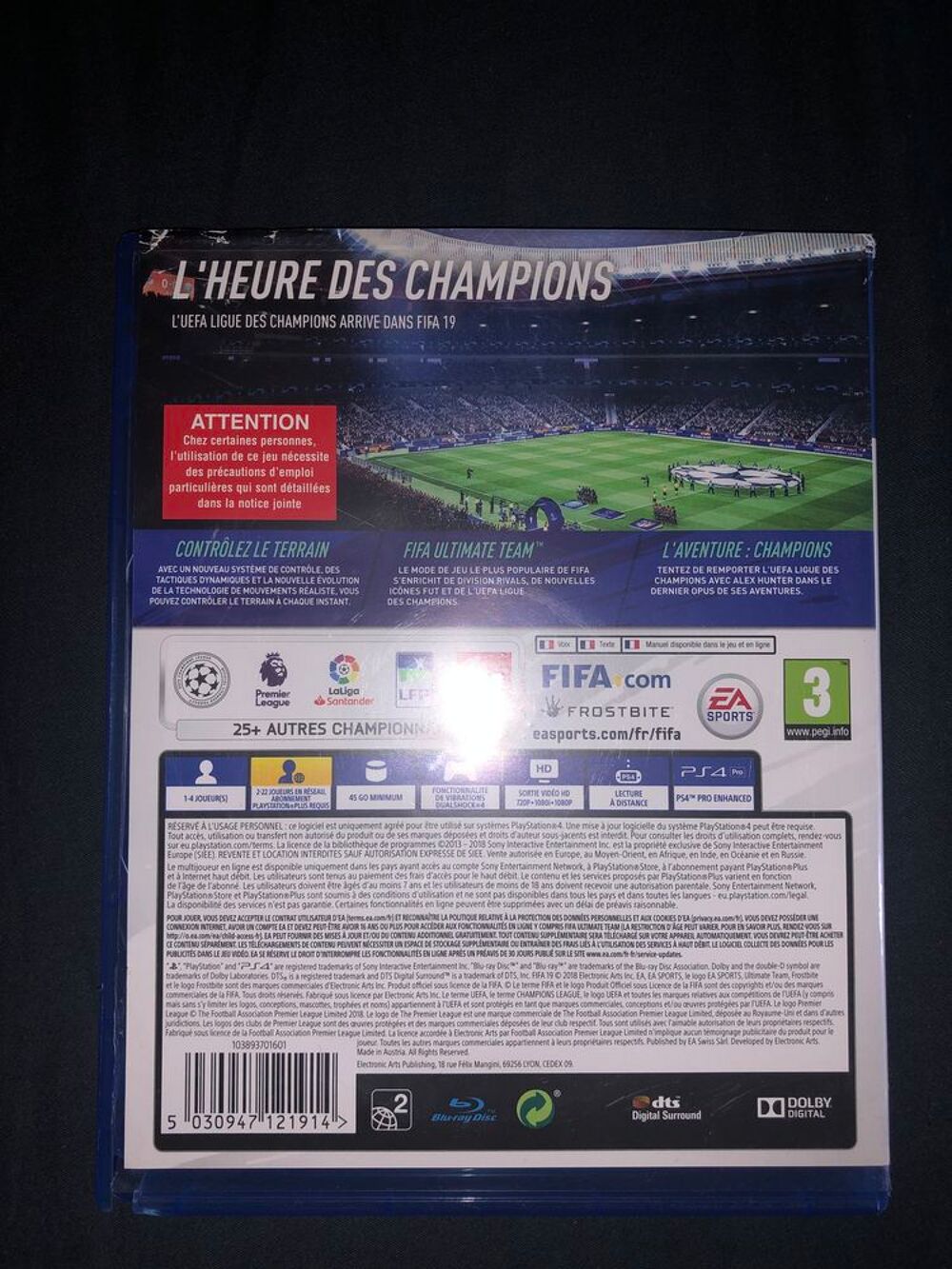 Jeux ps4 fifa 19 Matériel informatique