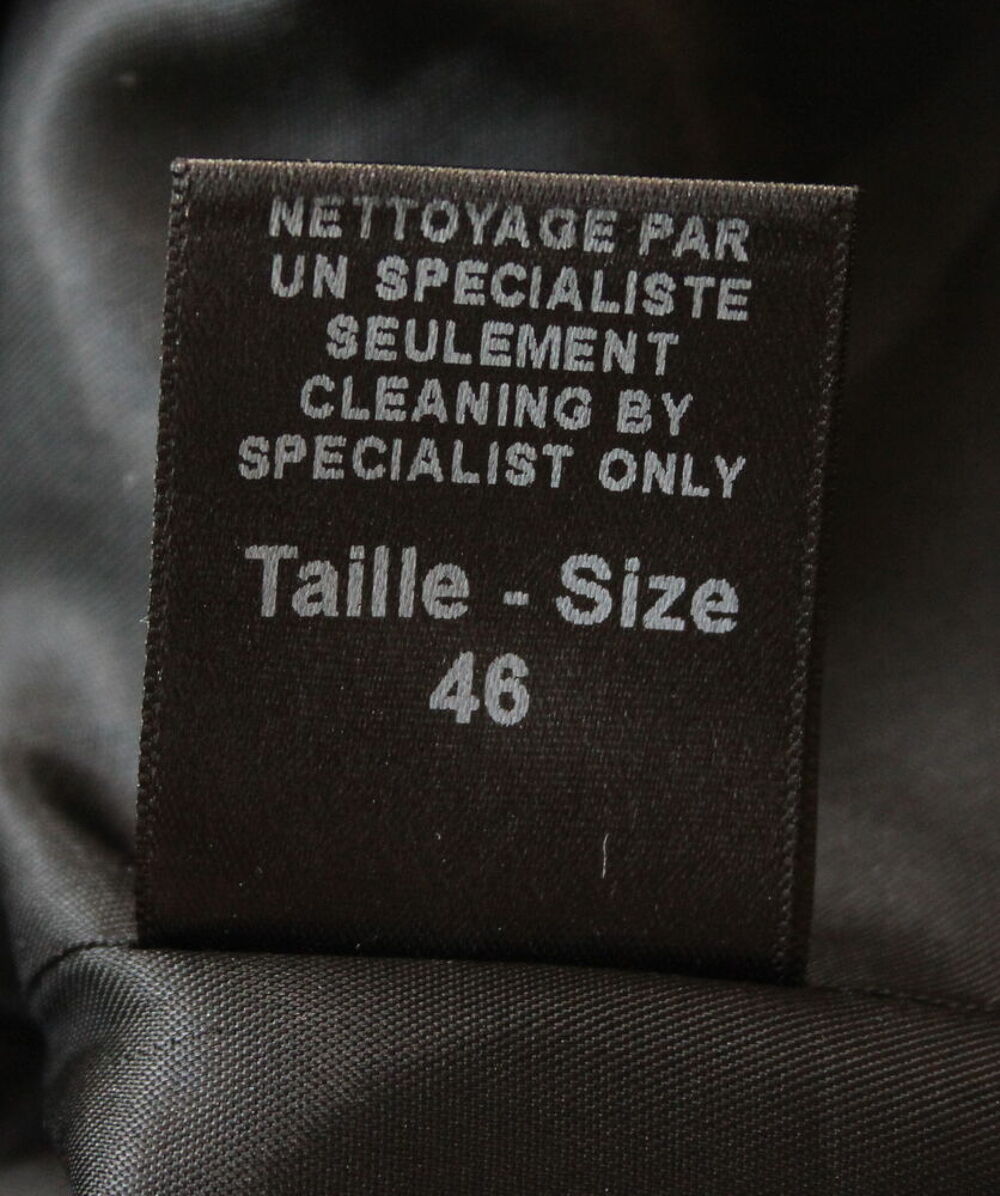 Veste cuir matelass&eacute; ZAPA T.XL (44/46) Vêtements