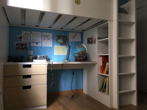 Lit mezzanine IKEA SAMSTAD 220 Toulouse (31)