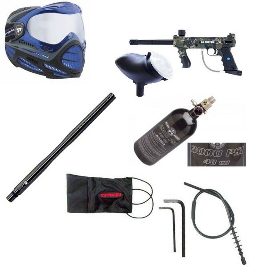 Kit paintball complet Tippman 98 Camo Sports