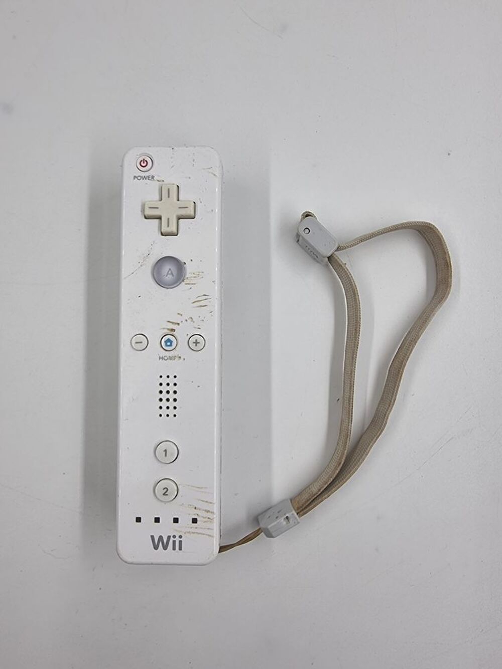 Accessoire manette blanche officielle pour Nintendo Wii Consoles et jeux vidéos