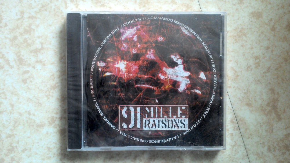 91 Mille raisons - cd rap fran&ccedil;ais
CD et vinyles