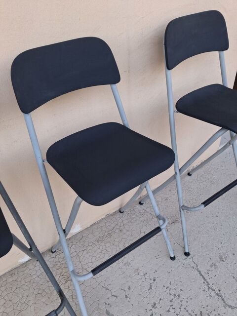 4 Chaises de bar pliantes 40 Lyon 9 (69)