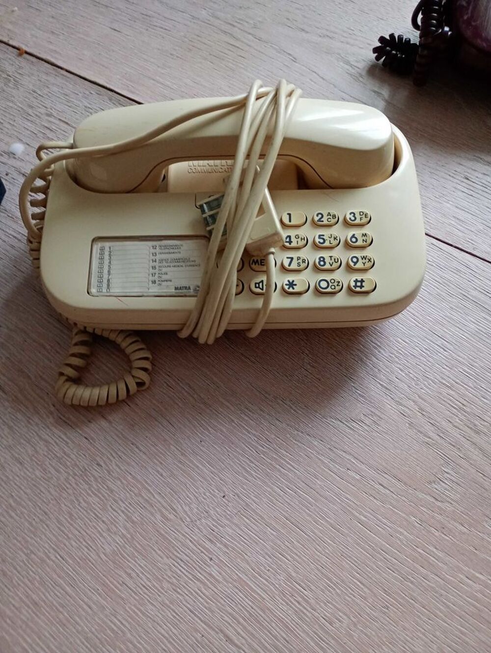 t&eacute;l&eacute;phone maison 