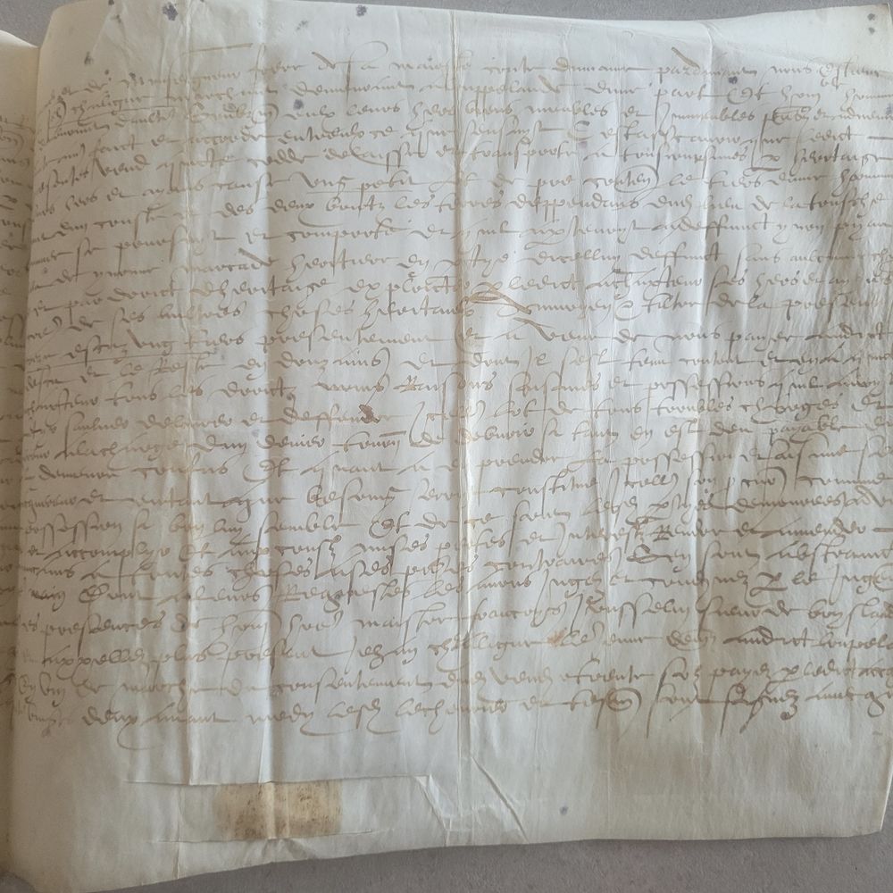 PARCHEMINS XVII ET XVIII i&egrave;me si&egrave;cles (Sarthe) . 